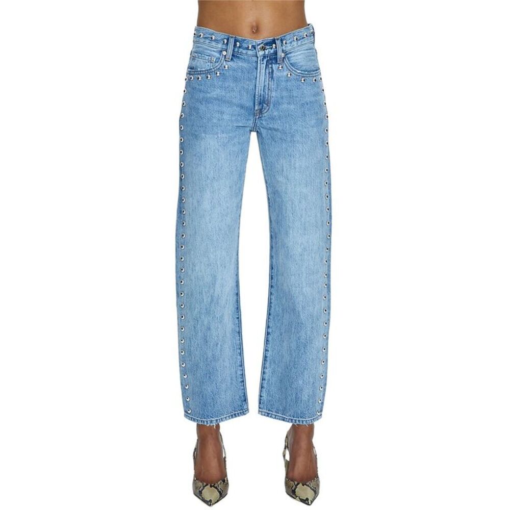 Pistola Womens  Lexi Satellite Bowed Straight Jean